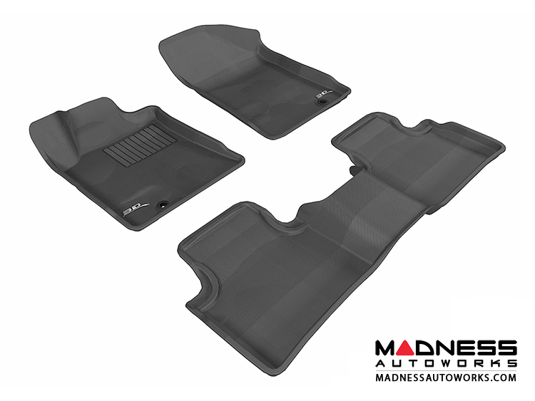Nissan Maxima Floor Mats (Set of 3) - Black by 3D MAXpider